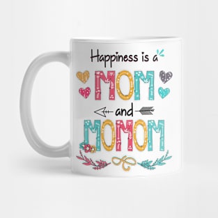 Happiness Is A Mom And Momom Wildflower Happy Mother's Day Mug